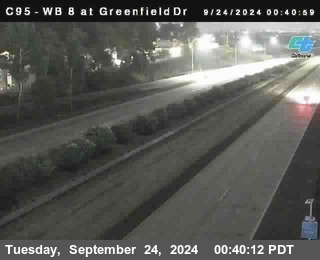 WB 8 at Greenfield Street