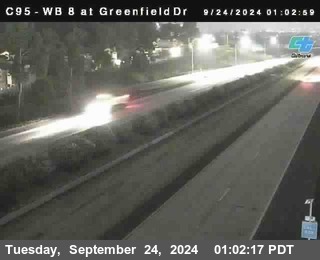 WB 8 at Greenfield Street