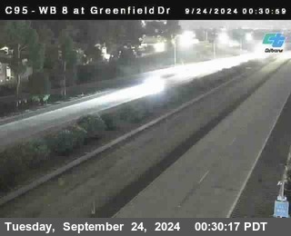 WB 8 at Greenfield Street