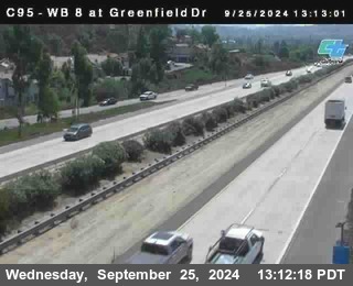 WB 8 at Greenfield Street