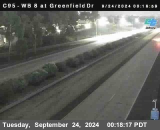 WB 8 at Greenfield Street