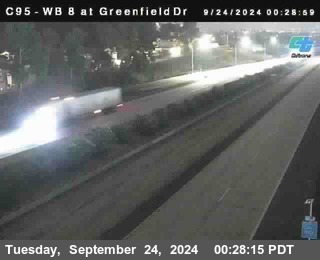 WB 8 at Greenfield Street