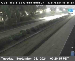 WB 8 at Greenfield Street