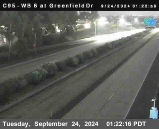 WB 8 at Greenfield Street