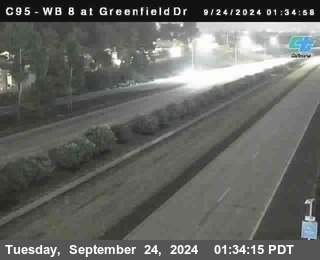 WB 8 at Greenfield Street