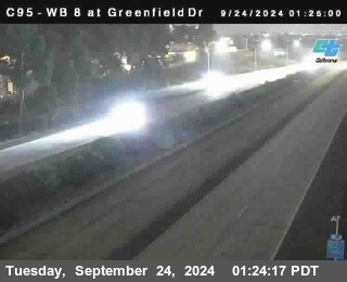 WB 8 at Greenfield Street