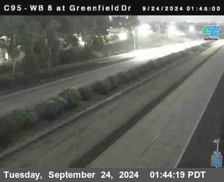 WB 8 at Greenfield Street