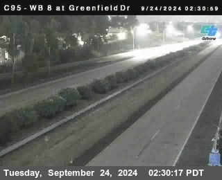 WB 8 at Greenfield Street