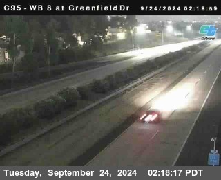 WB 8 at Greenfield Street