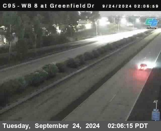 WB 8 at Greenfield Street