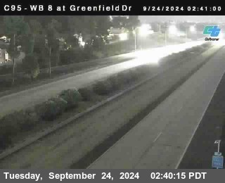 WB 8 at Greenfield Street