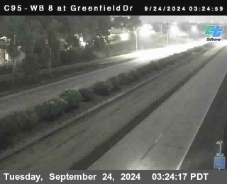 WB 8 at Greenfield Street