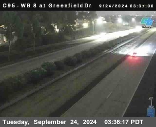 WB 8 at Greenfield Street