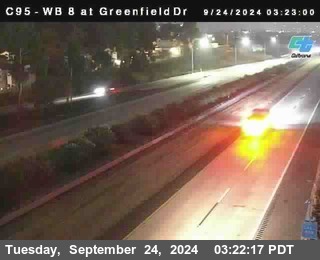 WB 8 at Greenfield Street