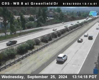 WB 8 at Greenfield Street