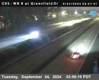 WB 8 at Greenfield Street