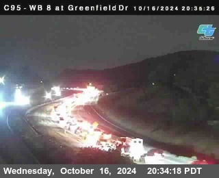 WB 8 at Greenfield Street