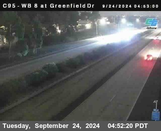 WB 8 at Greenfield Street