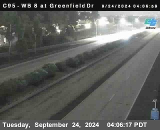 WB 8 at Greenfield Street