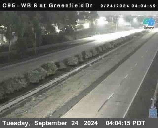 WB 8 at Greenfield Street