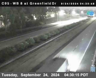 WB 8 at Greenfield Street