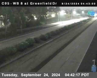 WB 8 at Greenfield Street