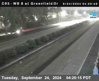 WB 8 at Greenfield Street