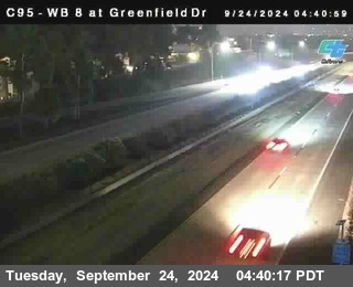 WB 8 at Greenfield Street