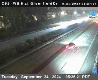 WB 8 at Greenfield Street