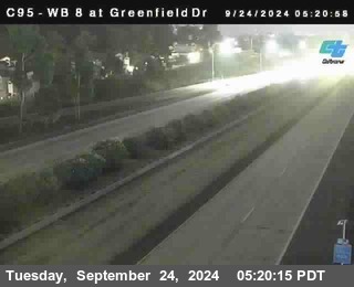 WB 8 at Greenfield Street