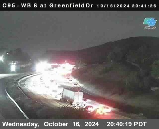 WB 8 at Greenfield Street