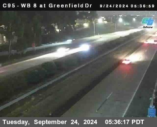 WB 8 at Greenfield Street