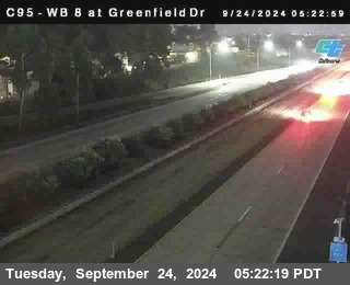 WB 8 at Greenfield Street