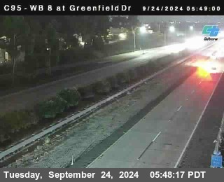 WB 8 at Greenfield Street