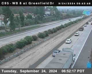 WB 8 at Greenfield Street