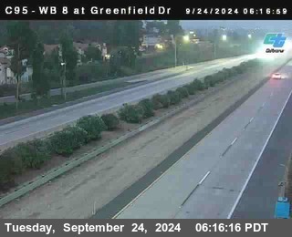 WB 8 at Greenfield Street