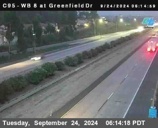 WB 8 at Greenfield Street