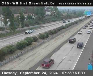 WB 8 at Greenfield Street