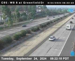 WB 8 at Greenfield Street