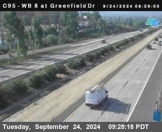 WB 8 at Greenfield Street