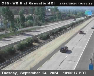 WB 8 at Greenfield Street