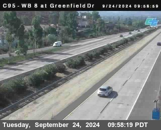 WB 8 at Greenfield Street