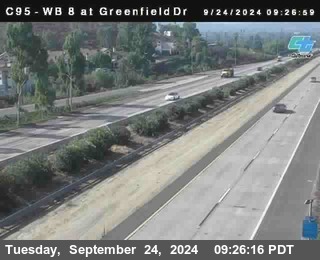 WB 8 at Greenfield Street