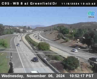 WB 8 at Greenfield Street