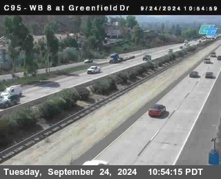 WB 8 at Greenfield Street