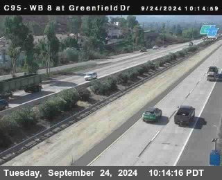 WB 8 at Greenfield Street