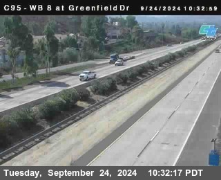 WB 8 at Greenfield Street