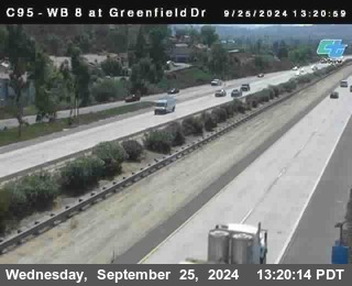 WB 8 at Greenfield Street