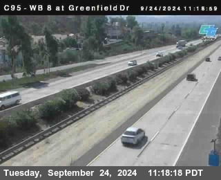 WB 8 at Greenfield Street