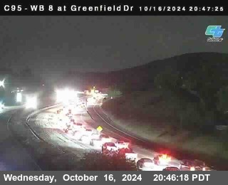 WB 8 at Greenfield Street